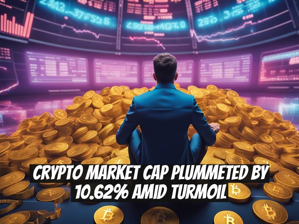Crypto Market Cap Plummeted by 10.62% Amid Turmoil