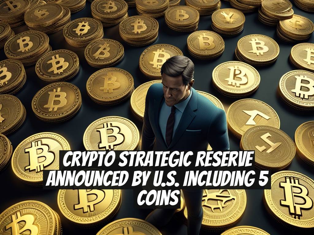 Crypto Strategic Reserve Announced by U.S. Including 5 Coins
