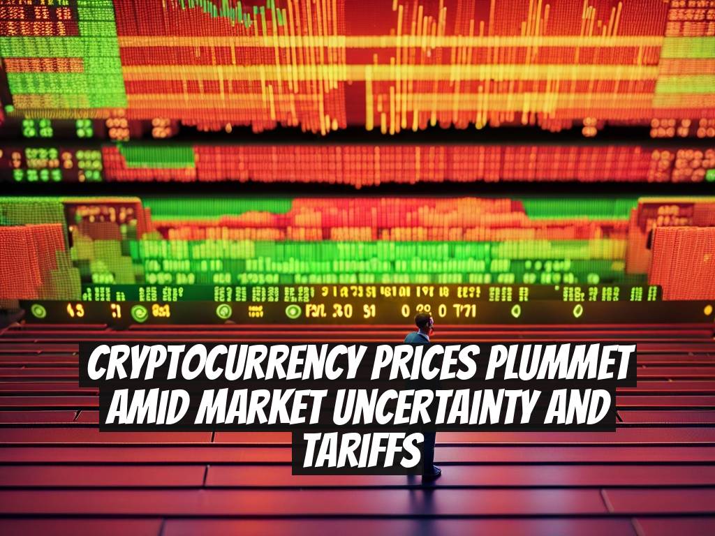 Cryptocurrency Prices Plummet Amid Market Uncertainty and Tariffs