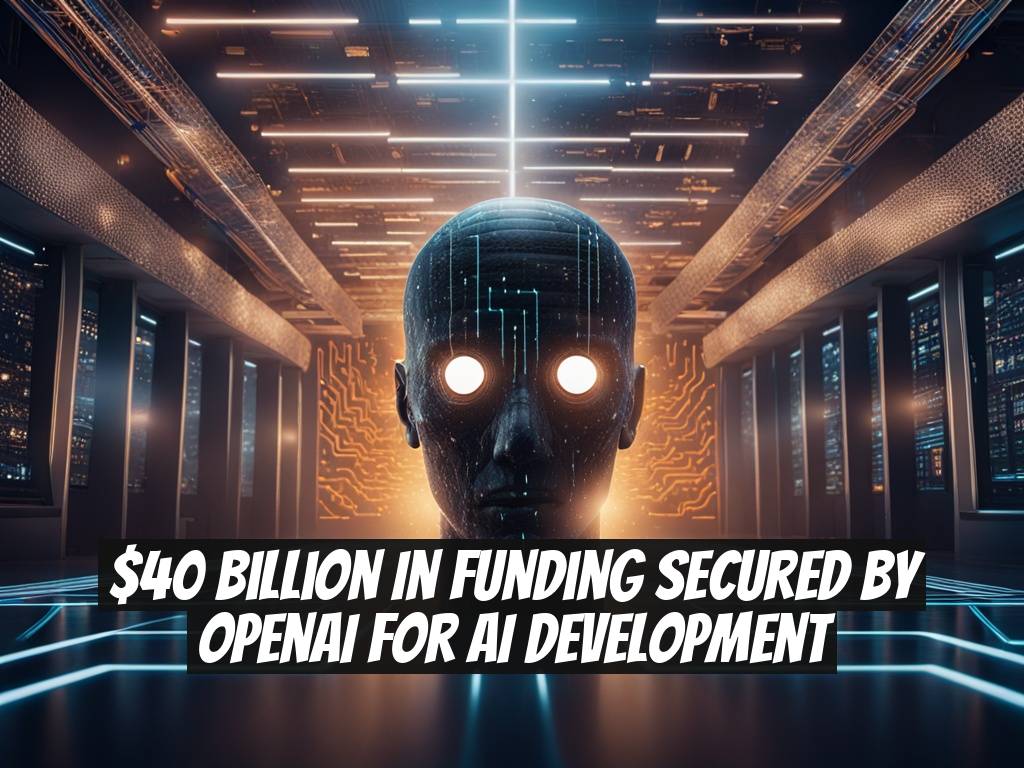 $40 Billion in Funding Secured by OpenAI for AI Development