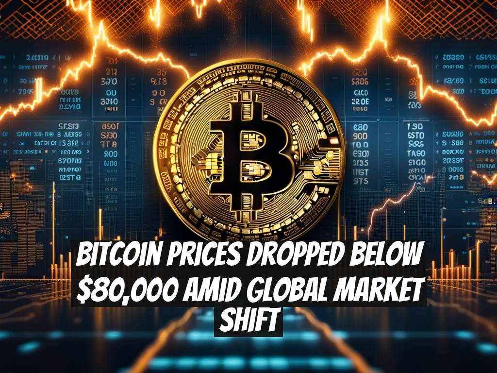 Bitcoin Prices Dropped Below $80,000 Amid Global Market Shift