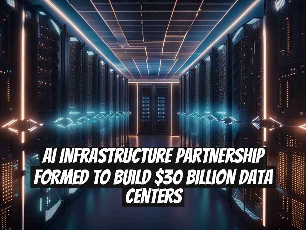 AI Infrastructure Partnership Formed to Build $30 Billion Data Centers