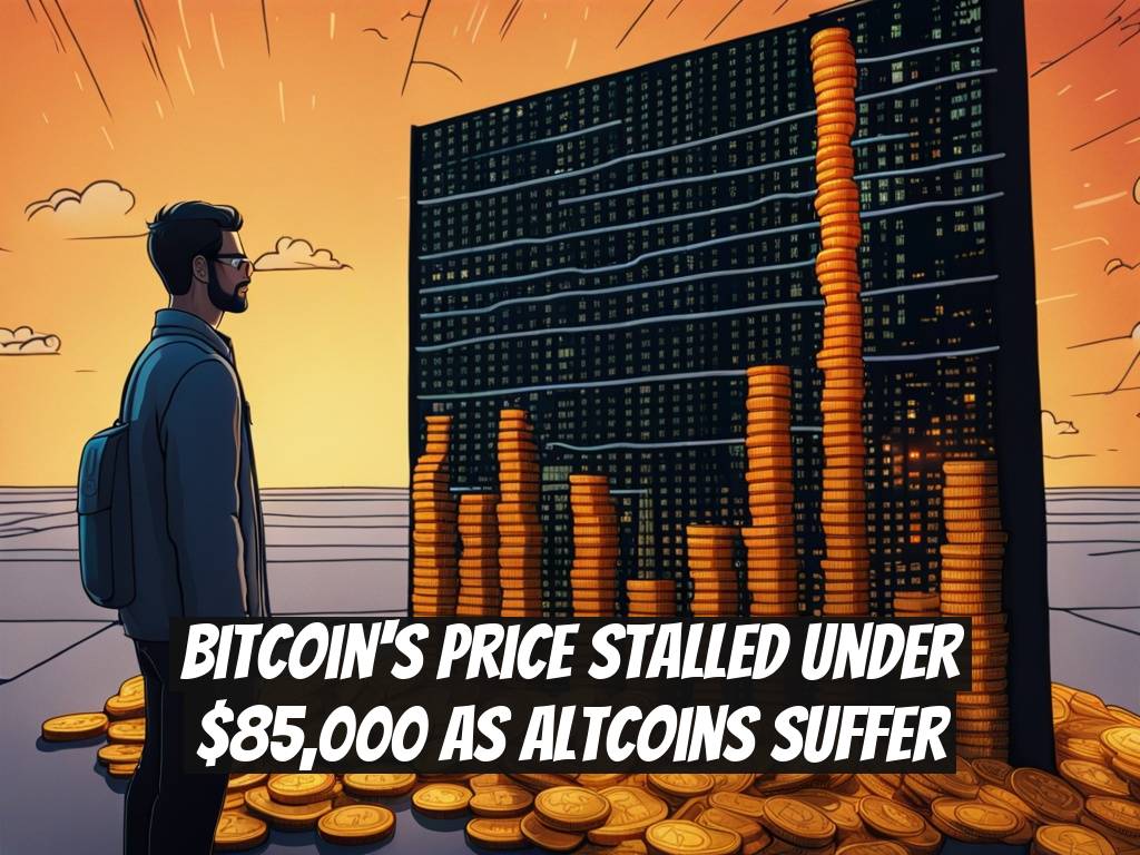 Bitcoin's Price Stalled Under $85,000 as Altcoins Suffer