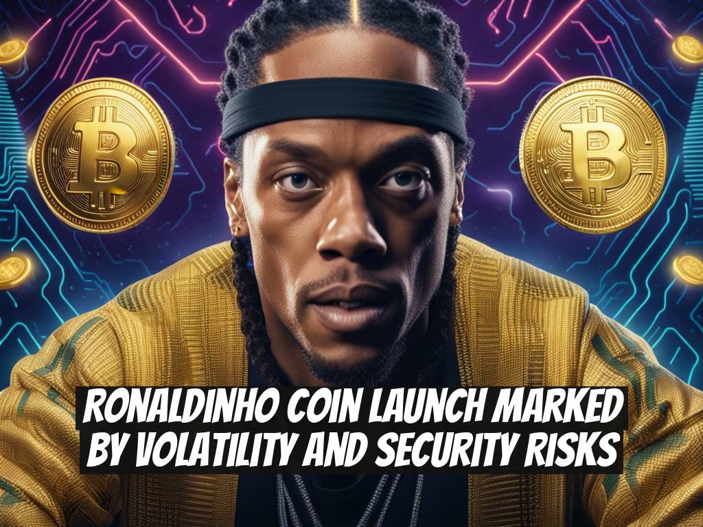 Ronaldinho Coin launch marked by volatility and security risks