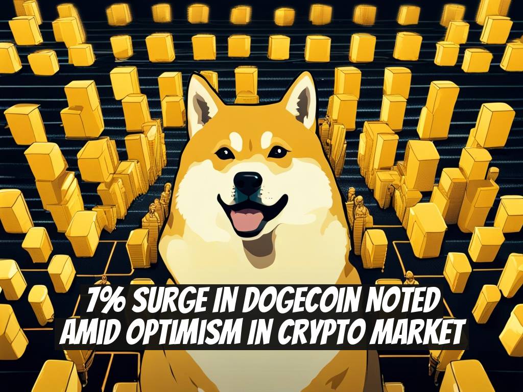 7% Surge in Dogecoin Noted Amid Optimism in Crypto Market