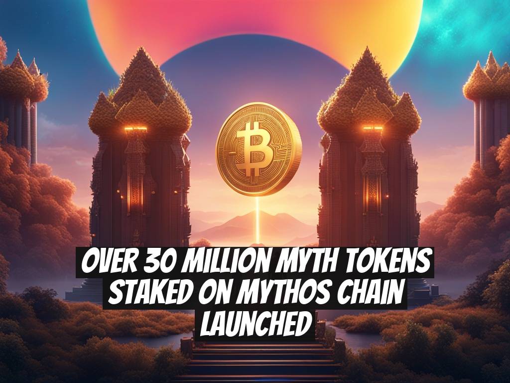 Over 30 Million MYTH Tokens Staked on Mythos Chain Launched