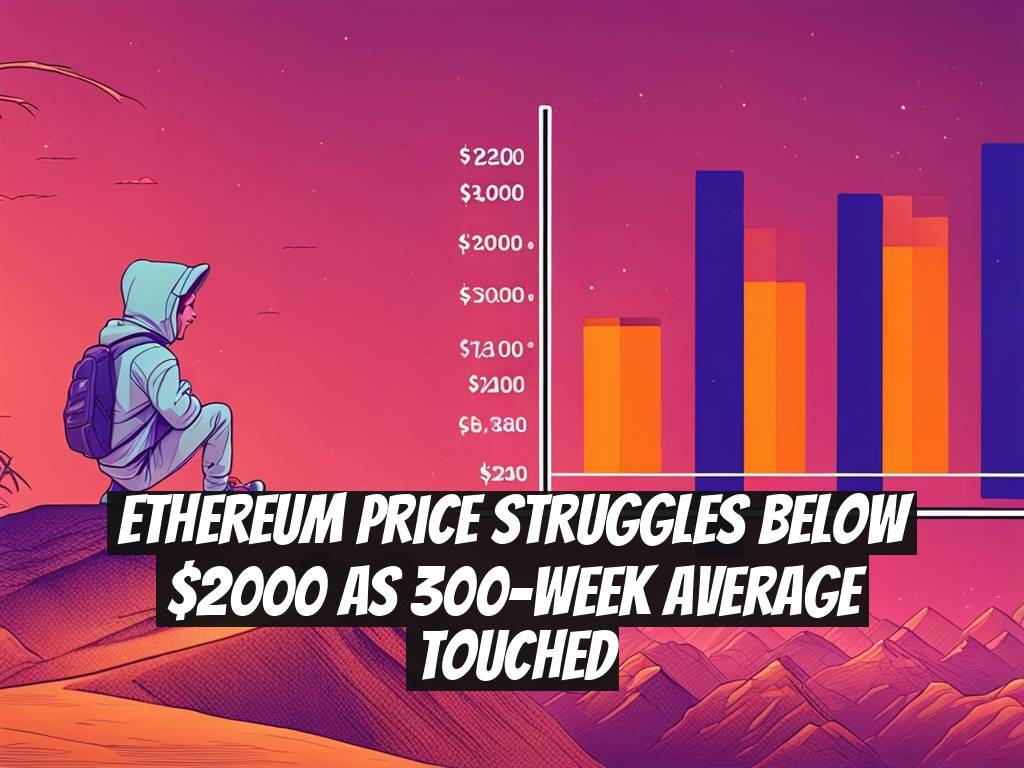 Ethereum Price Struggles Below $2000 as 300-Week Average Touched