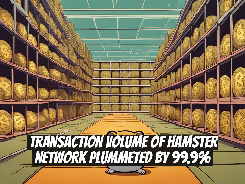 Transaction Volume of Hamster Network Plummeted by 99.9%