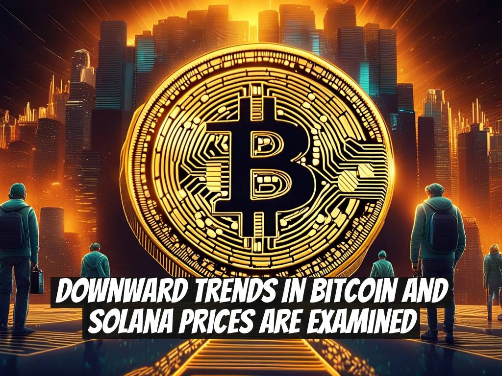 Downward Trends in Bitcoin and Solana Prices Are Examined