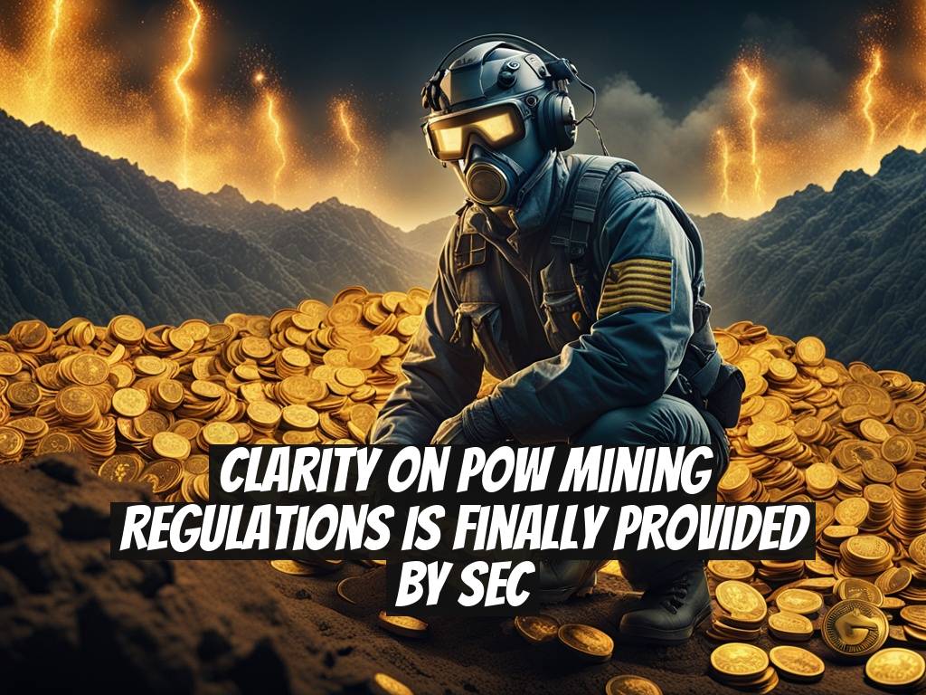 Clarity on PoW Mining Regulations Is Finally Provided by SEC