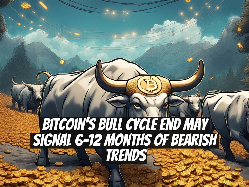 Bitcoin's Bull Cycle End May Signal 6-12 Months of Bearish Trends