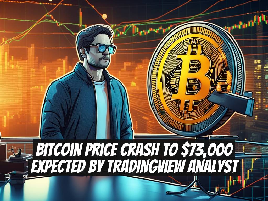 Bitcoin Price Crash to $73,000 Expected by TradingView Analyst