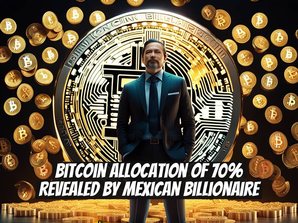 Bitcoin Allocation of 70% Revealed by Mexican Billionaire
