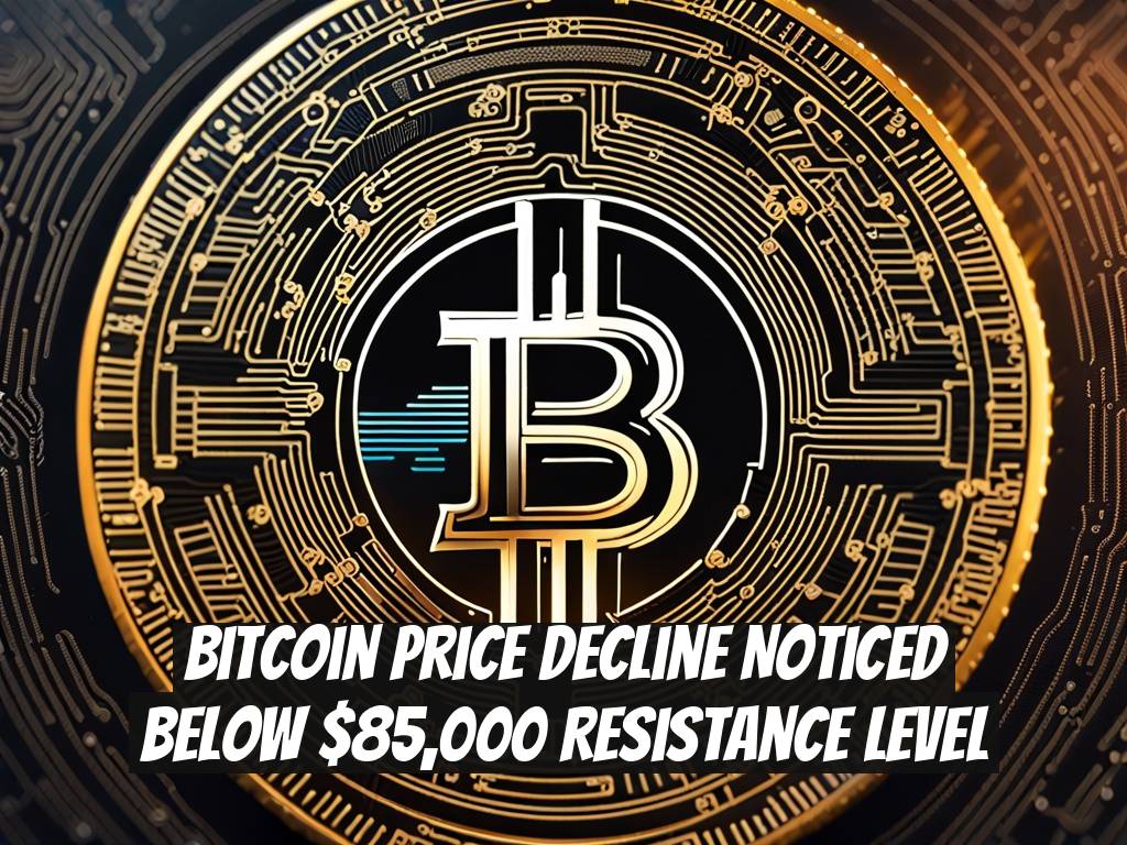 Bitcoin Price Decline Noticed Below $85,000 Resistance Level