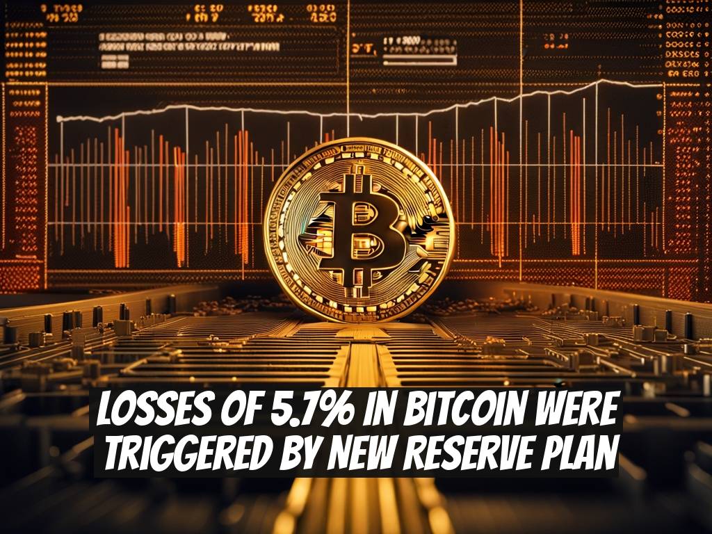 Losses of 5.7% in Bitcoin Were Triggered by New Reserve Plan