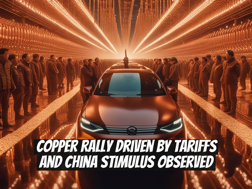 Copper Rally Driven by Tariffs and China Stimulus Observed