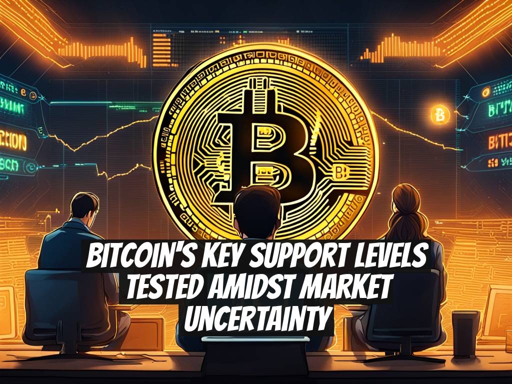 Bitcoin's Key Support Levels Tested Amidst Market Uncertainty
