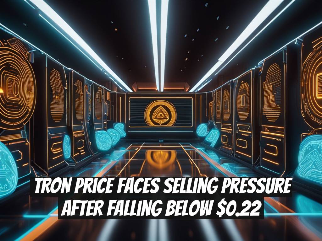TRON Price Faces Selling Pressure After Falling Below $0.22