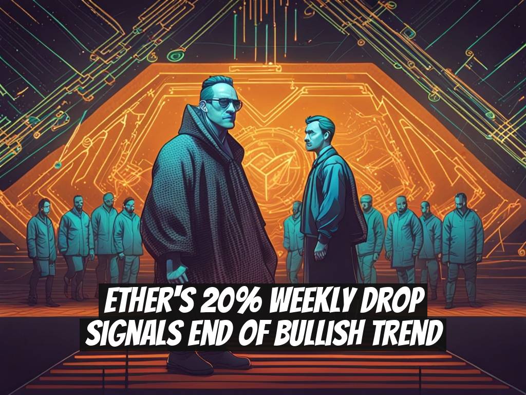 Ether's 20% Weekly Drop Signals End of Bullish Trend