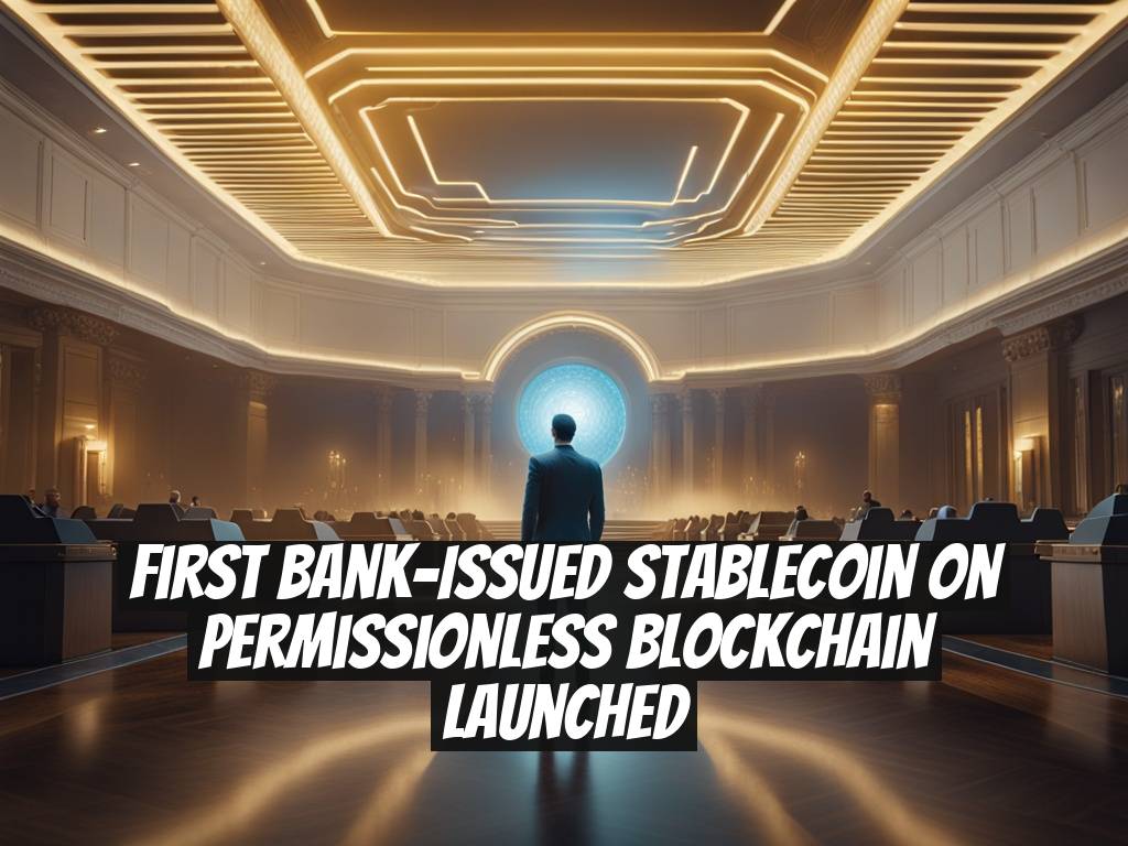 First Bank-Issued Stablecoin on Permissionless Blockchain Launched