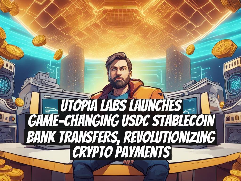 Utopia Labs Launches Game-Changing USDC Stablecoin Bank Transfers, Revolutionizing Crypto Payments