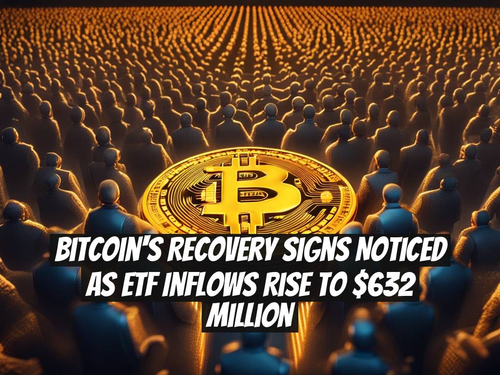 Bitcoin's Recovery Signs Noticed as ETF Inflows Rise to $632 Million
