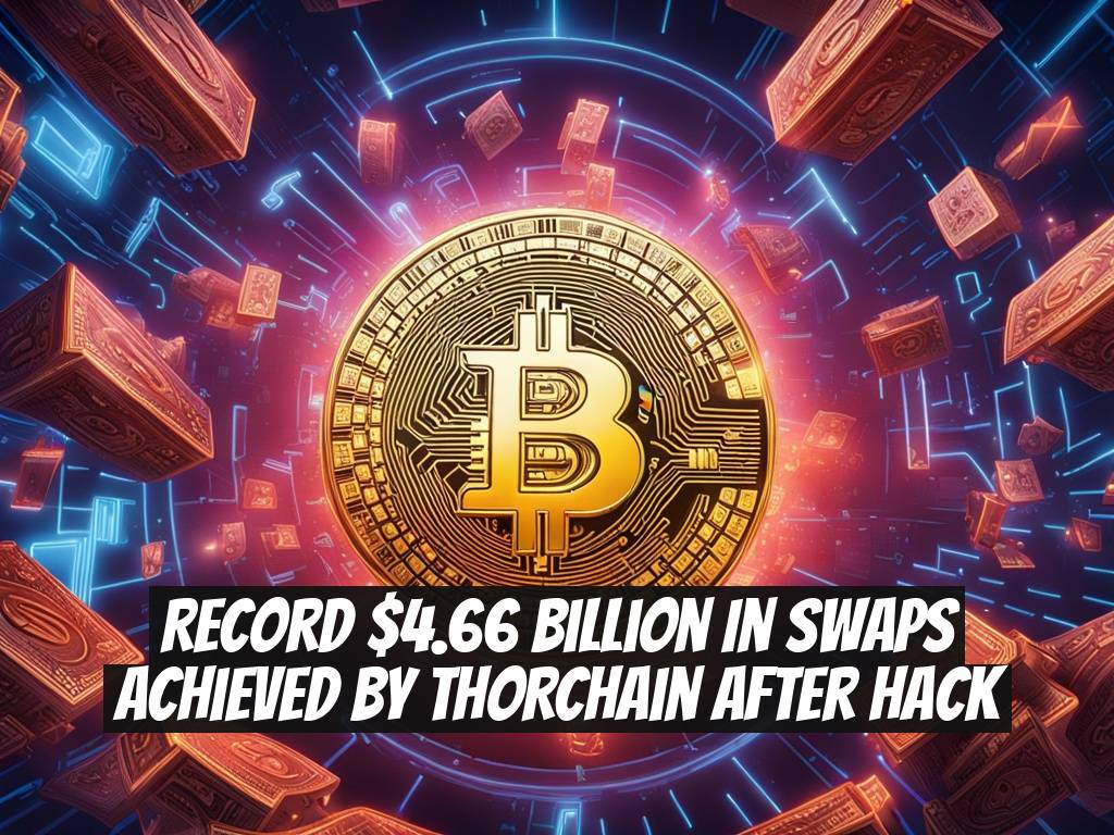 Record $4.66 Billion in Swaps Achieved by THORChain After Hack