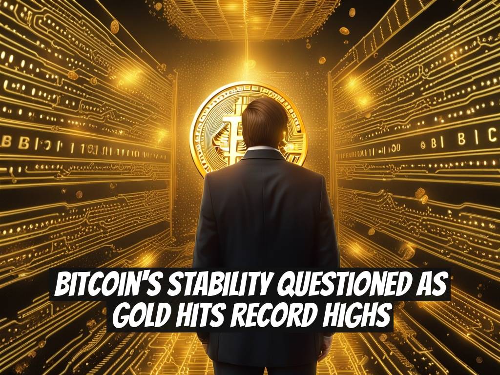 Bitcoin's Stability Questioned as Gold Hits Record Highs