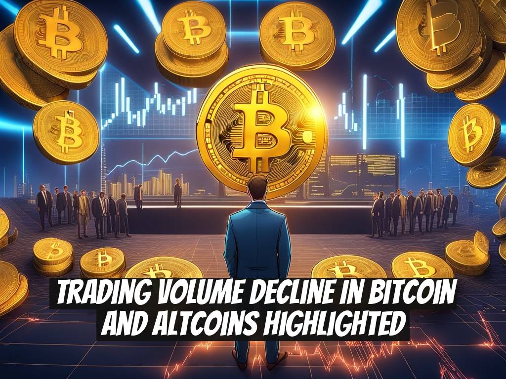Trading Volume Decline in Bitcoin and Altcoins Highlighted