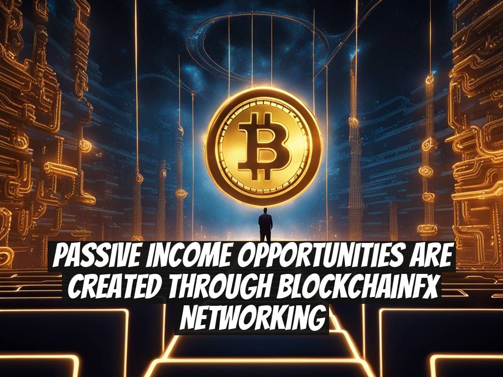 Passive Income Opportunities Are Created Through BlockchainFX Networking
