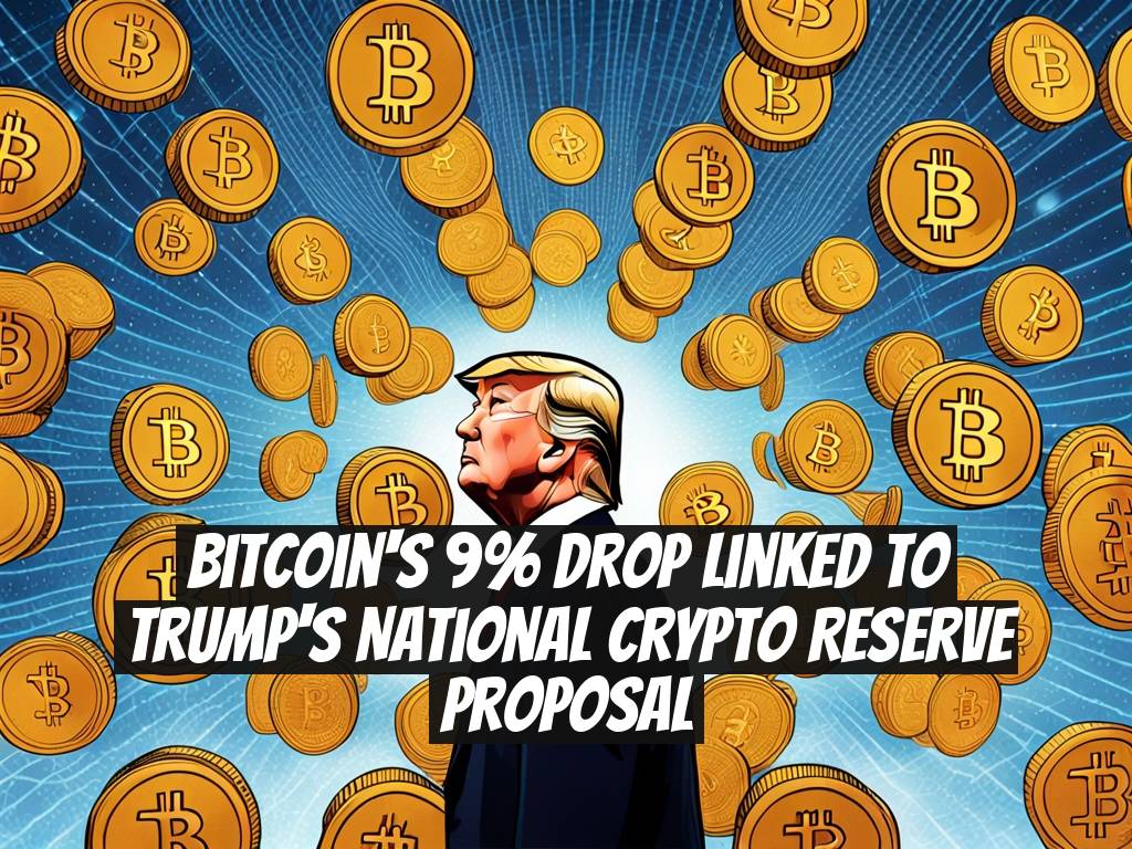 Bitcoin's 9% Drop Linked to Trump's National Crypto Reserve Proposal