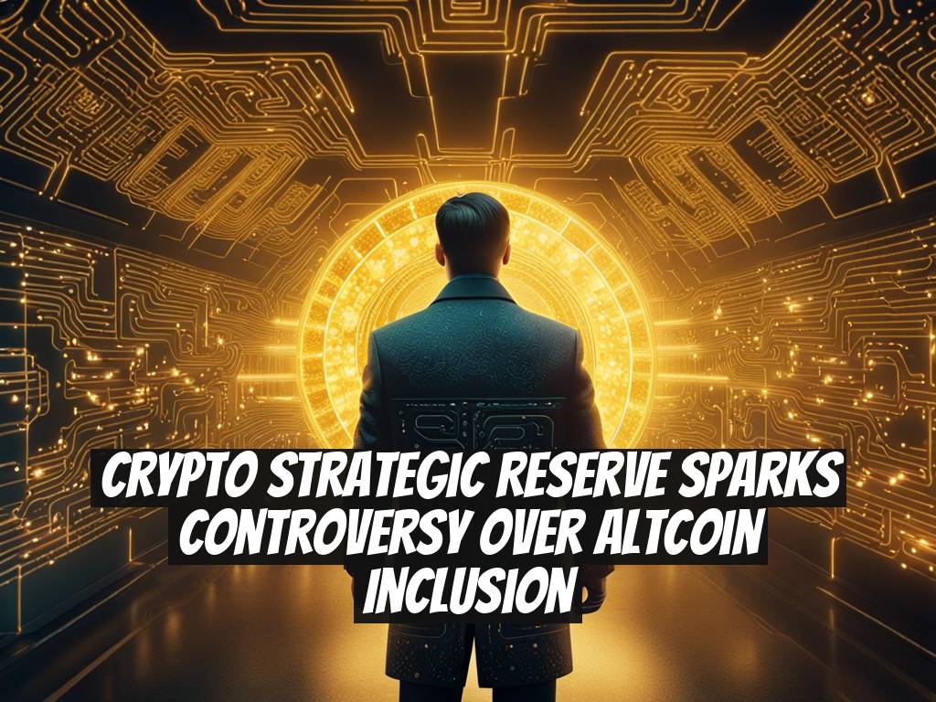 Crypto Strategic Reserve Sparks Controversy Over Altcoin Inclusion