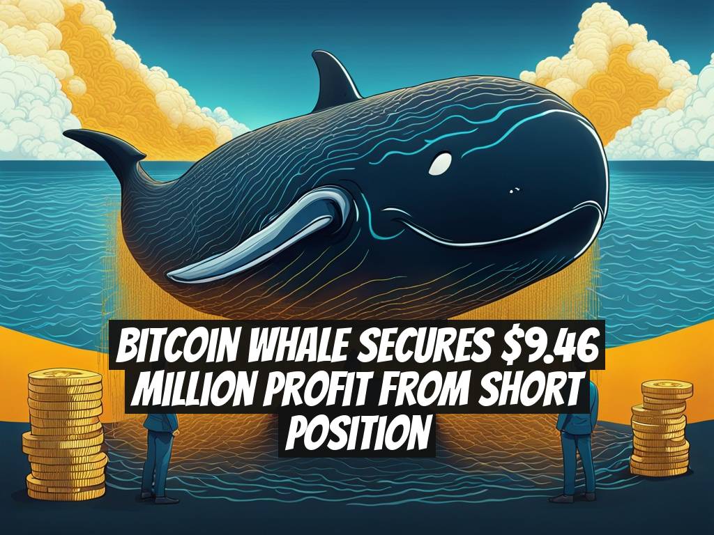 Bitcoin Whale Secures $9.46 Million Profit from Short Position