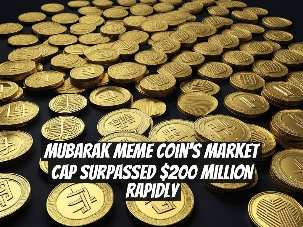 Mubarak Meme Coin's Market Cap Surpassed $200 Million Rapidly