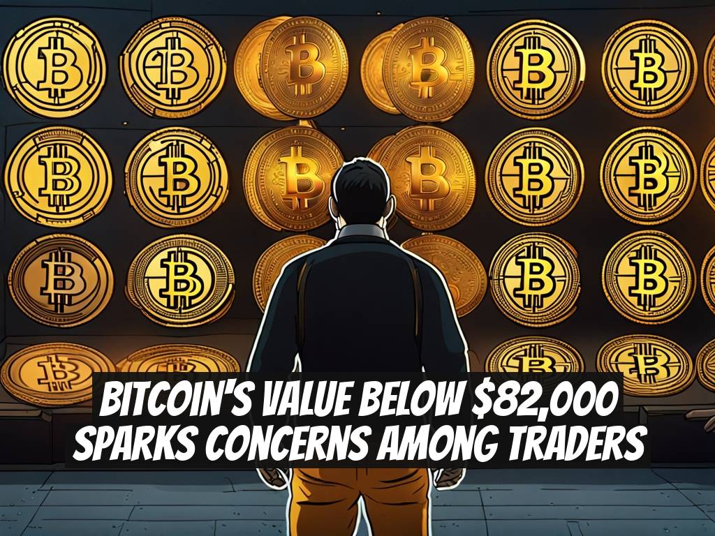 Bitcoin's Value Below $82,000 Sparks Concerns Among Traders