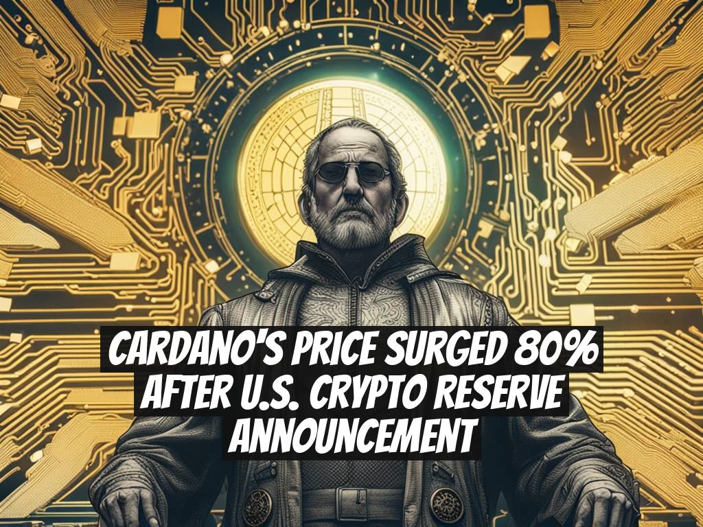 Cardano's Price Surged 80% After U.S. Crypto Reserve Announcement