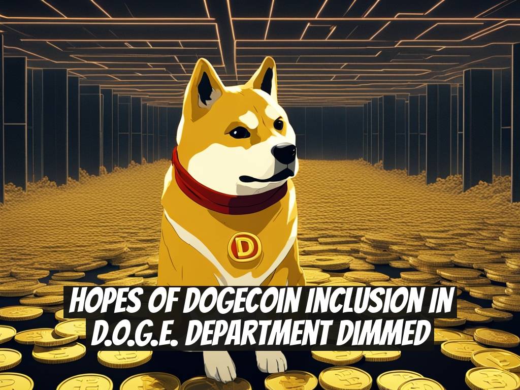 Hopes of Dogecoin Inclusion in D.O.G.E. Department Dimmed