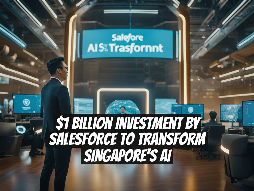 $1 Billion Investment by Salesforce to Transform Singapore's AI