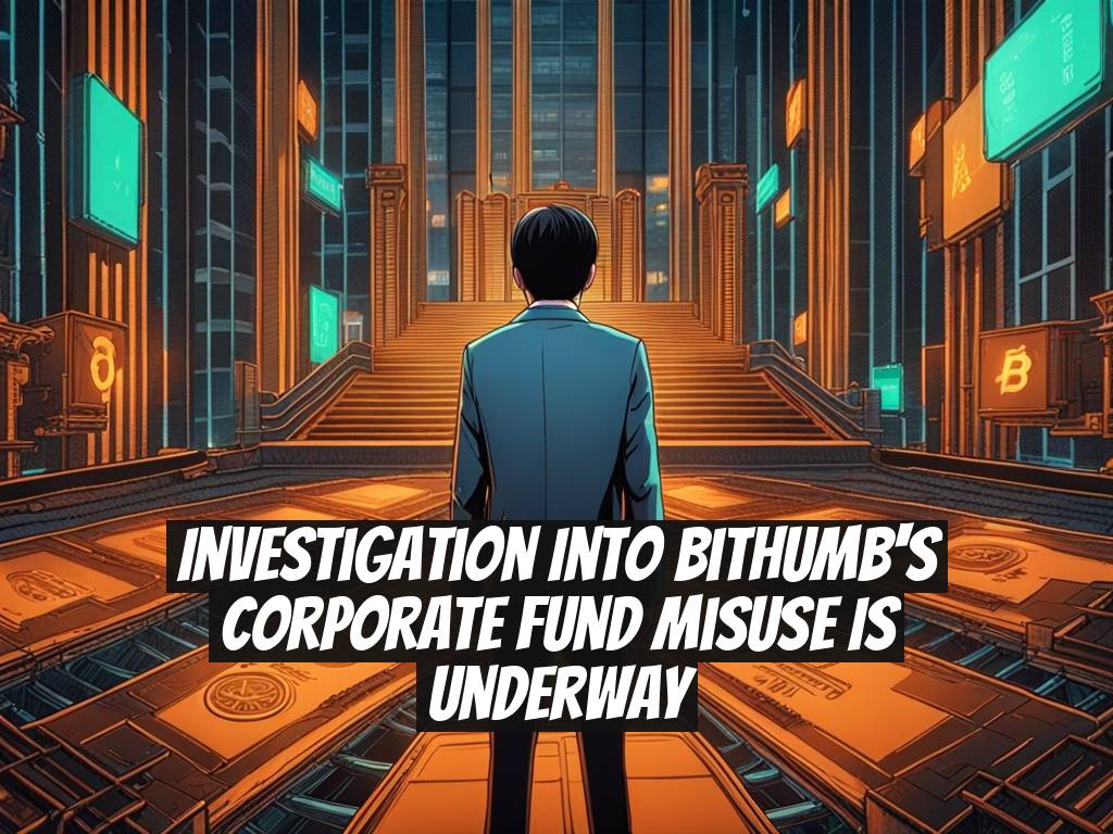 Investigation Into Bithumb's Corporate Fund Misuse Is Underway