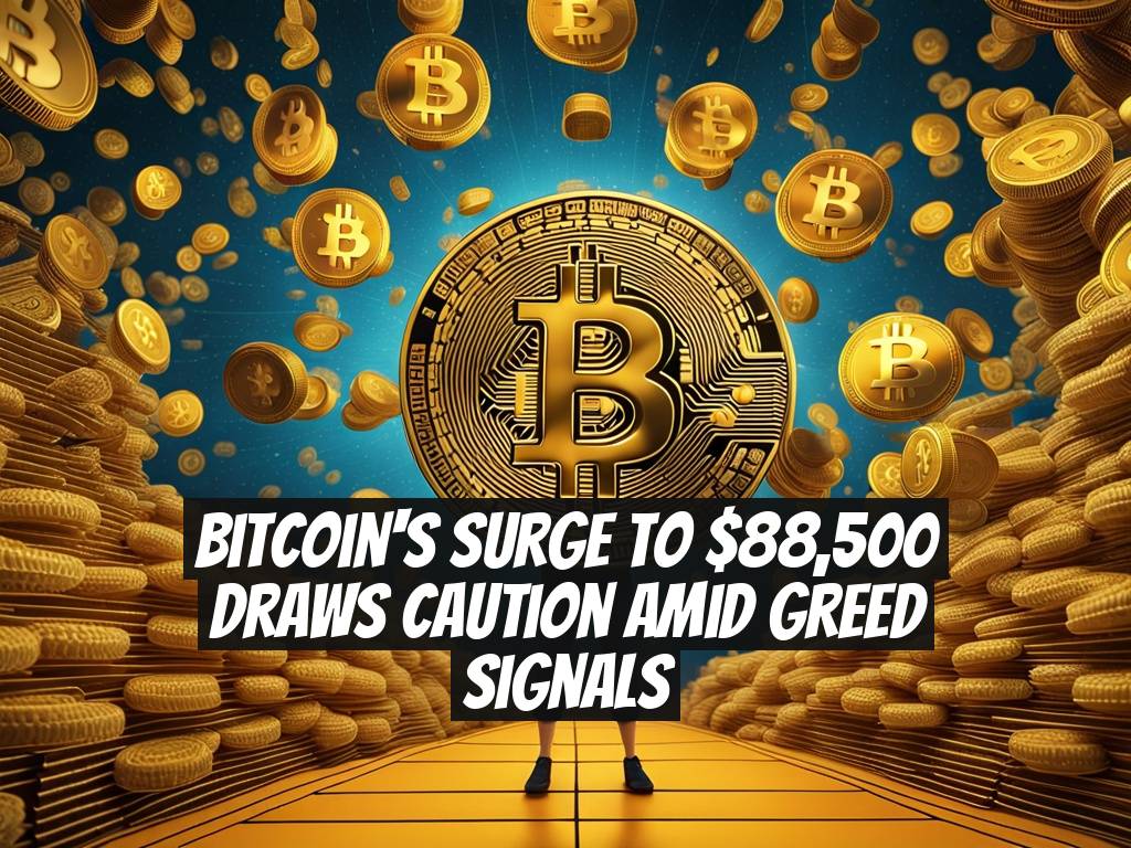 Bitcoin's Surge to $88,500 Draws Caution Amid Greed Signals