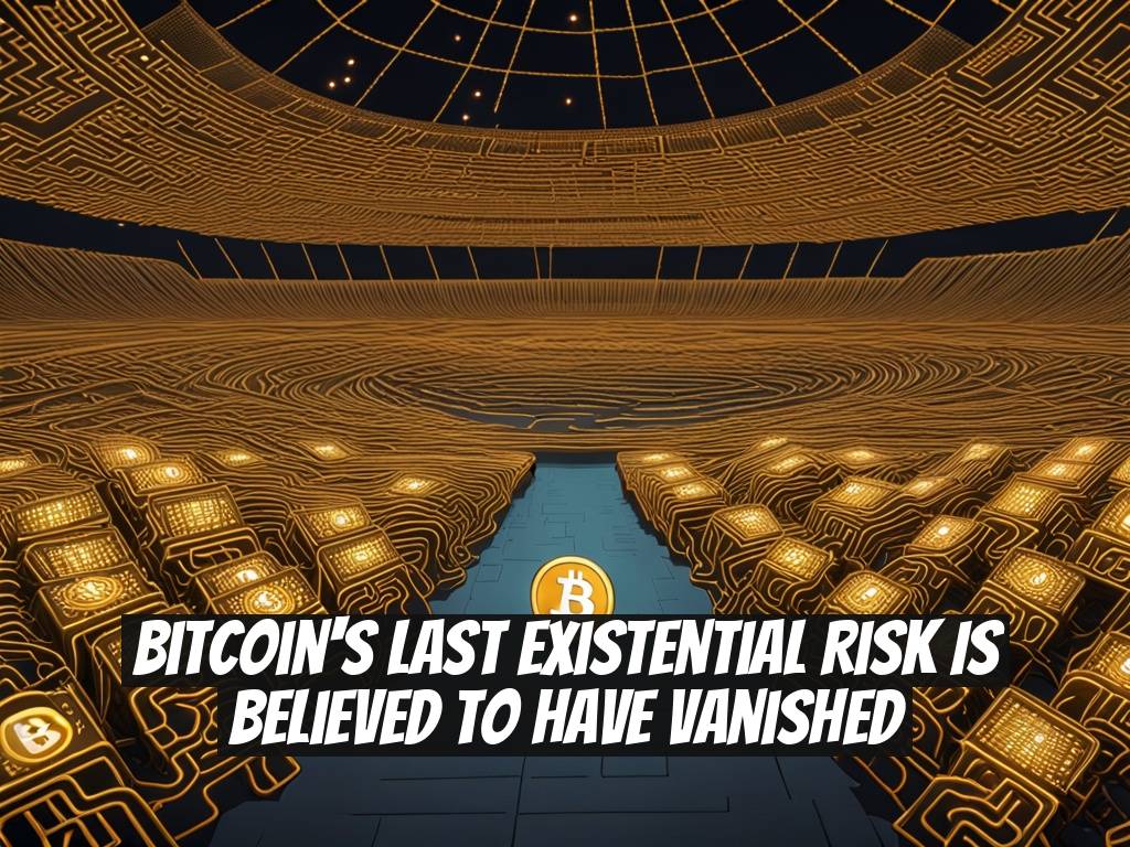 Bitcoin's Last Existential Risk Is Believed to Have Vanished