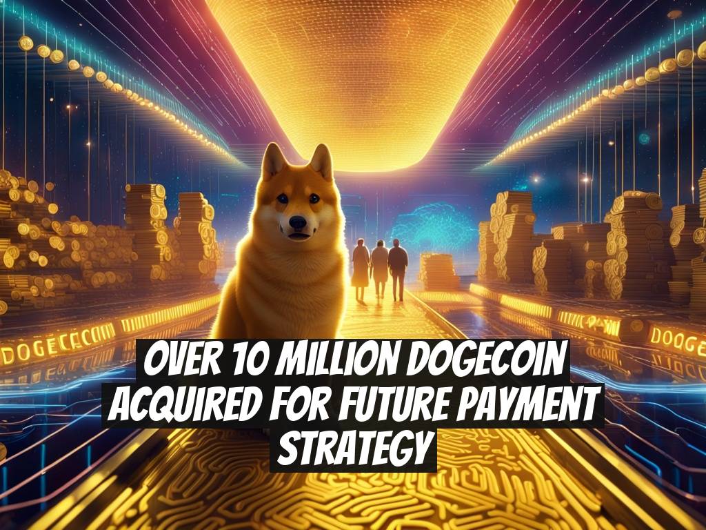 Over 10 Million Dogecoin Acquired for Future Payment Strategy