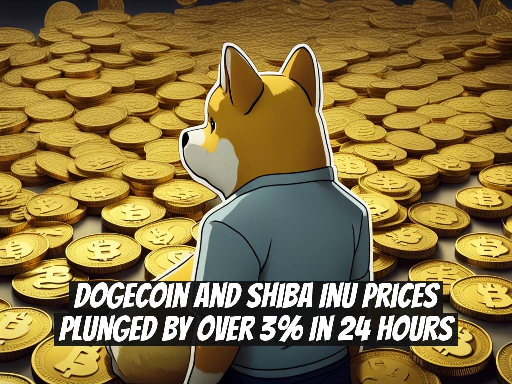 Dogecoin and Shiba Inu Prices Plunged by Over 3% in 24 Hours