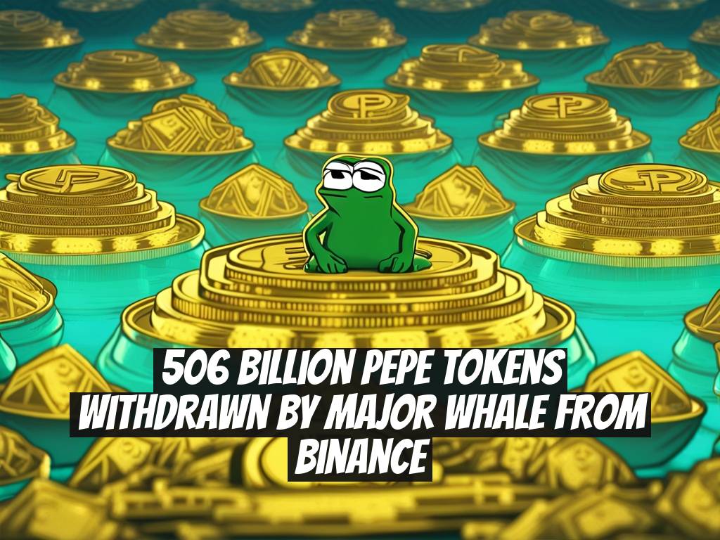 506 Billion Pepe Tokens Withdrawn by Major Whale from Binance