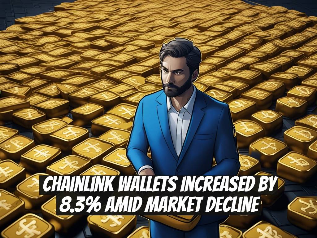 Chainlink Wallets Increased by 8.3% Amid Market Decline