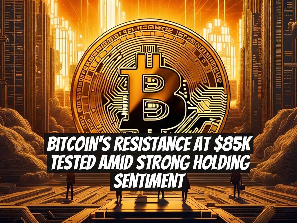 Bitcoin's Resistance at $85K Tested Amid Strong Holding Sentiment