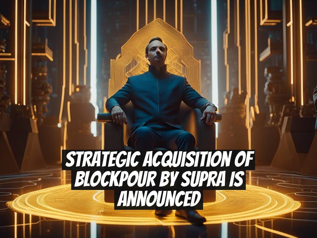 Strategic Acquisition of Blockpour by Supra is Announced