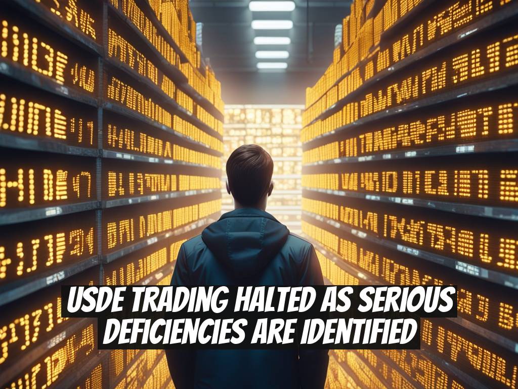 USDe Trading Halted as Serious Deficiencies Are Identified