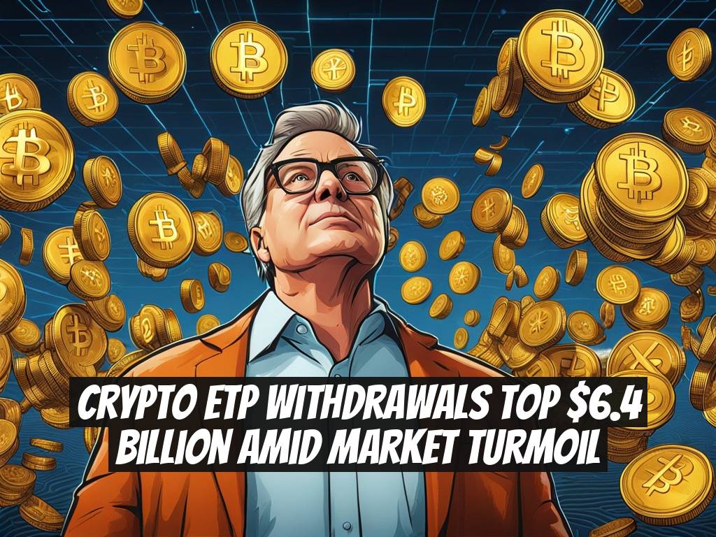 Crypto ETP Withdrawals Top $6.4 Billion Amid Market Turmoil