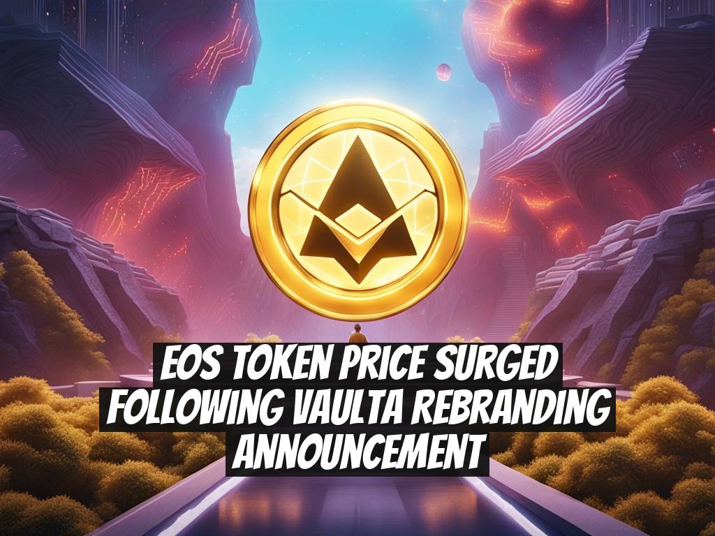 EOS Token Price Surged Following Vaulta Rebranding Announcement